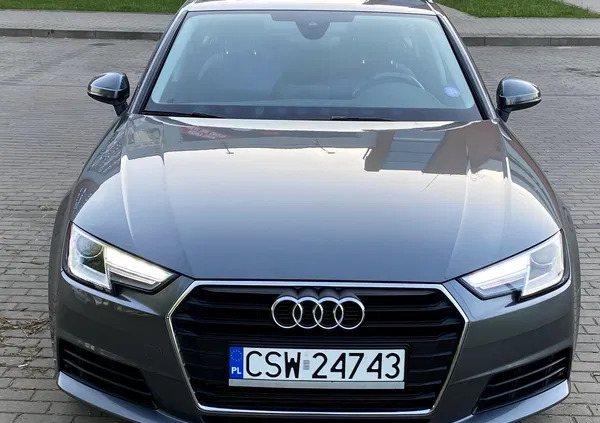 audi a4 Audi A4 cena 82500 przebieg: 145000, rok produkcji 2018 z Grudziądz